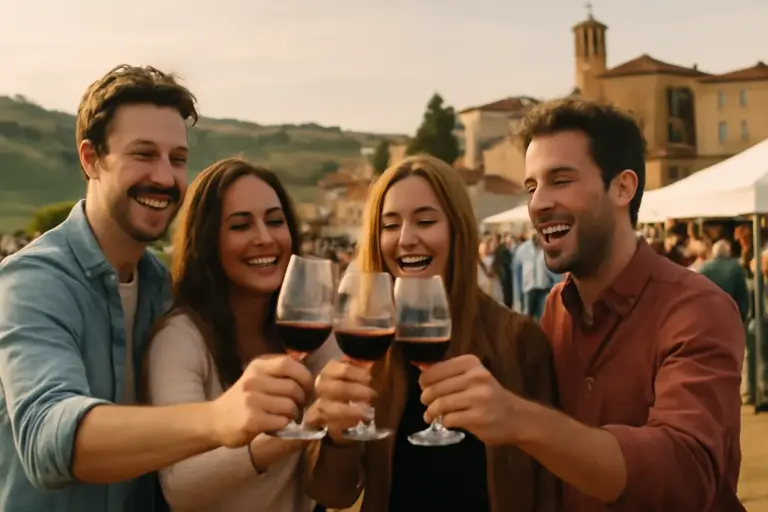 Sagre del vino nel Monferrato: reti di amicizia e calici da non sottovalutare