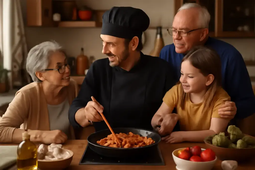 Il ruolo della famiglia nelle storie di chef di cucina tipica: come nascono le ricette più autentiche