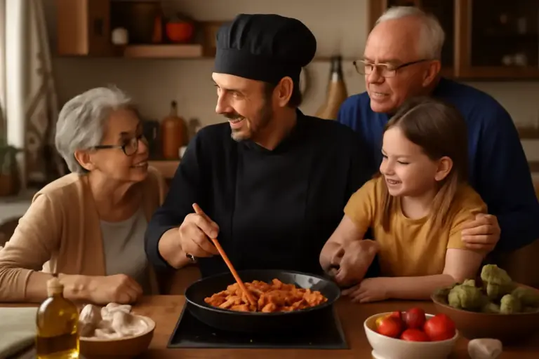 Il ruolo della famiglia nelle storie di chef di cucina tipica: come nascono le ricette più autentiche