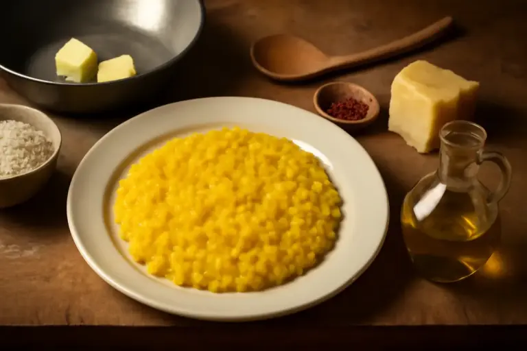 Risotto alla milanese tradizionale: il trucco per un colore e sapore inconfondibili