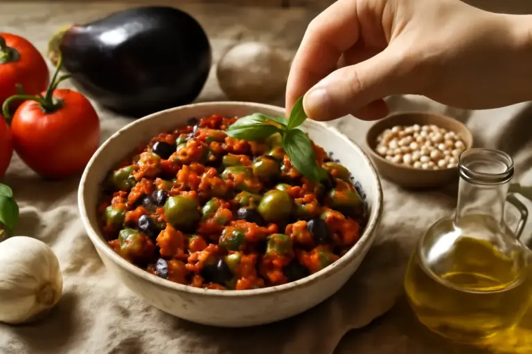 Caponata siciliana ricetta originale: l’ingrediente segreto che la rende unica