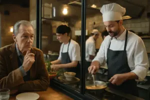 Ristoranti tipici con cucina a vista: la trasparenza che conquista anche i più scettici