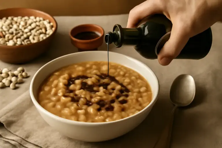 Qual è il vero tocco finale per la pasta e fagioli veneta? L’elemento che la distingue